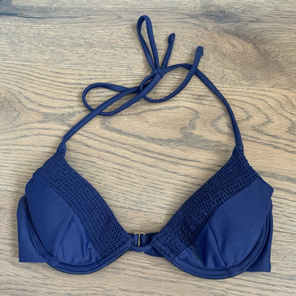 Tori Praver seafoam swimwear bra style bikini top